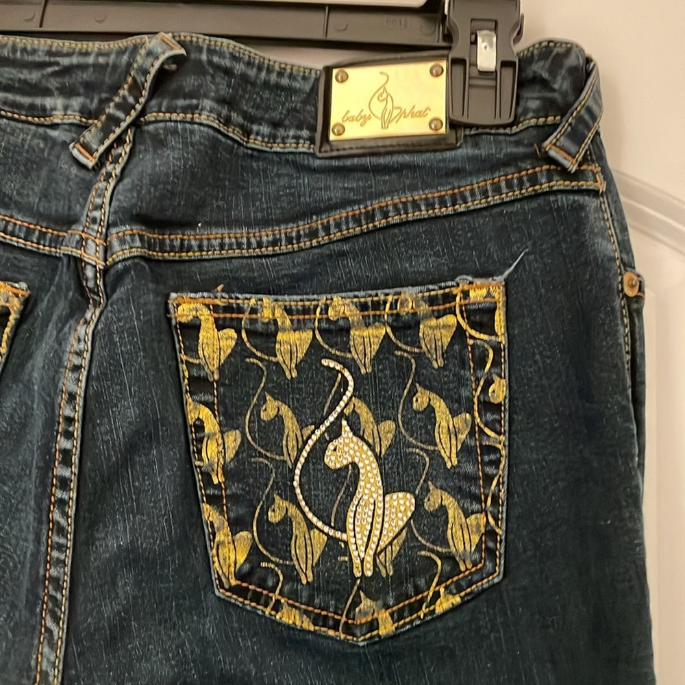 VINTAGE Y2K baby phat denim bootcut jeans!